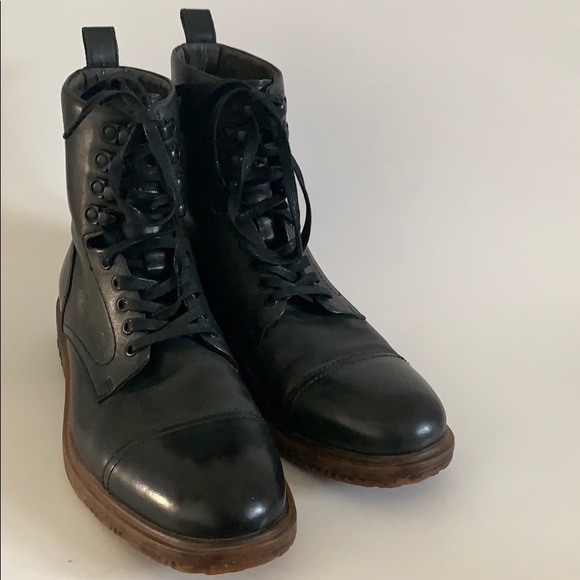 John Varvatos Men’s Paneled Wing Boot Size 8 - Picture 8 of 16